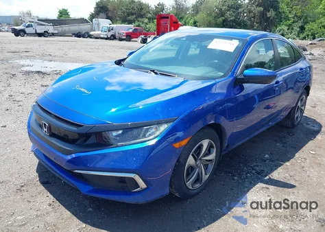 2019 Honda Civic Lx from USA, damaged, VIN 19XFC2F66KE031966